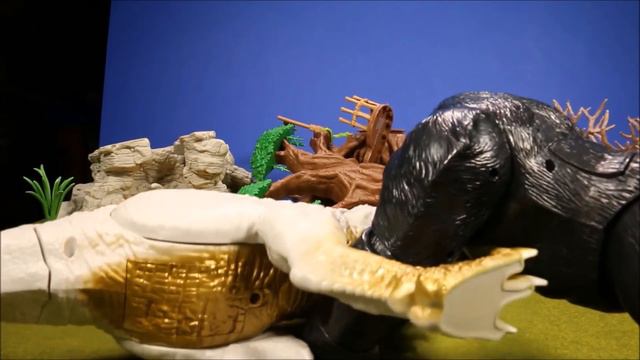 Animal Planet Jungle Encounter King Kong Vs Indominus Rex - Jurassic World Unboxing - WD Toys смотреть онлайн