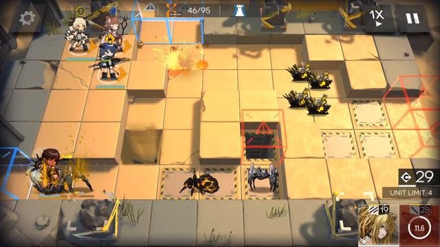 MOSTIMA 16 Risk Clear - Arknights Contingency Contract #2 Blade Daily Map Day 9: Desolate Desert смотреть онлайн