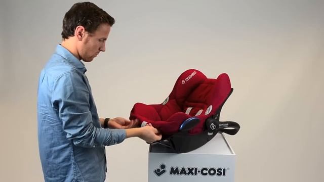 Maxi-Cosi l CabrioFix car seat l How to put the cover on смотреть онлайн