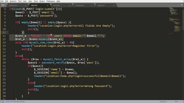 Login System In PHP| PART 2 Login and Logout | PHP TUTORIALS смотреть онлайн