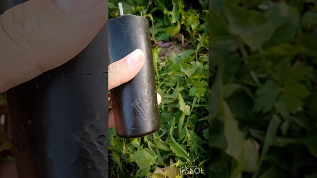 СВЕЧА С ВЫПОЛЗКОМ ЗМЕИ