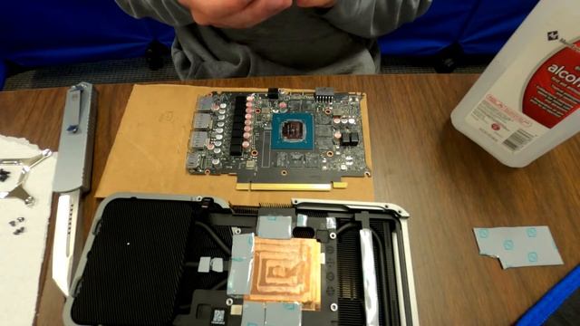 RTX 3070 Thermal Pad Replacement смотреть онлайн
