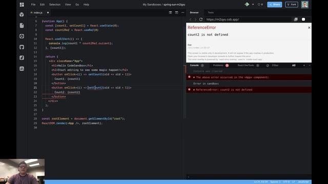 Advanced change detection in React with the useEffect hook смотреть онлайн
