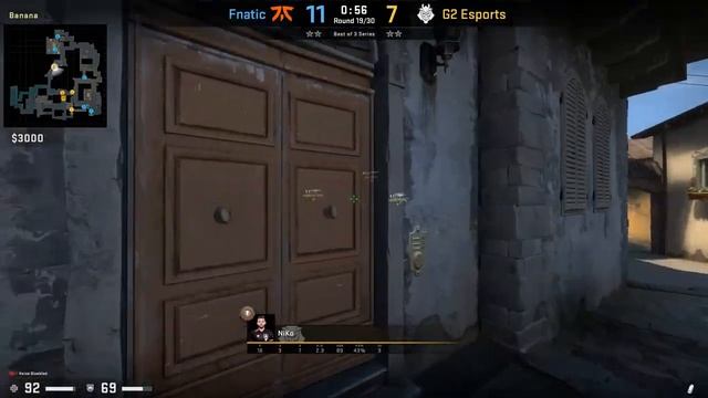 CS:GO POV Demo G2 NiKo (29/16) vs Fnatic (de_inferno) @ BLAST.tv Paris Major 2023 смотреть онлайн