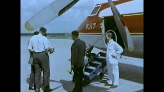 Fokker F.27 Friendship Promo Film - 1957