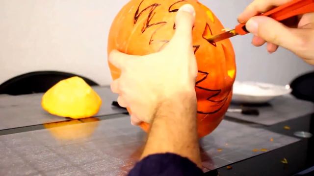 Halloween. Как сделать тыкву на хэллоуин. смотреть онлайн