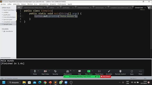 Clase #1 de Java смотреть онлайн