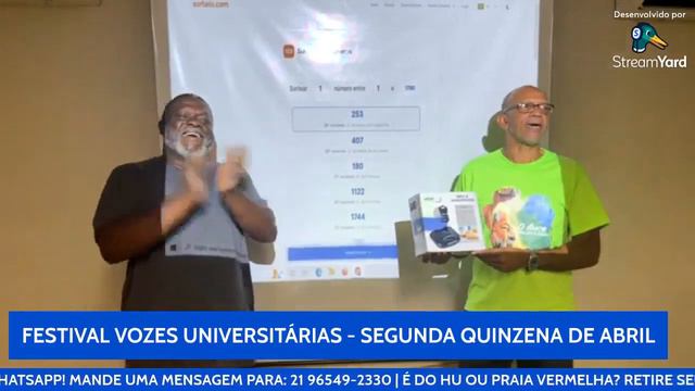 LIVE DE SORTEIOS DO SINTUFRJ