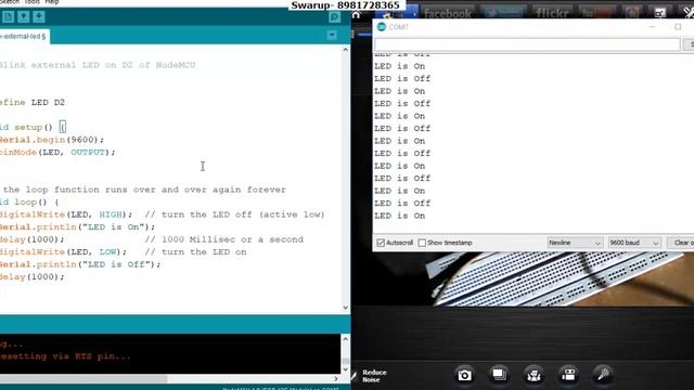 Configuring NodeMCU or LED Blink using NodeMCU смотреть онлайн