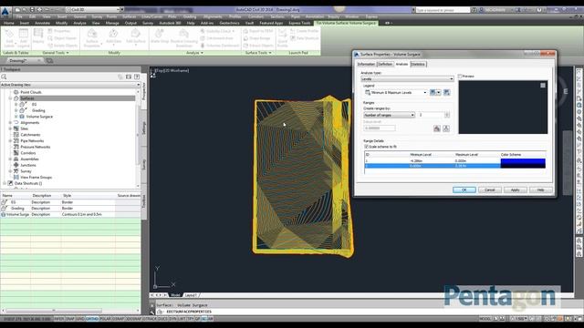Civil 3D Import LandXML And Volume Surfaces