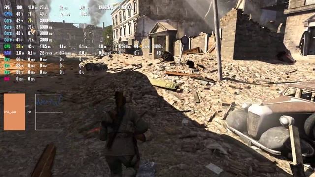 Sniper Elite V2 - Intel Xeon e5450 + GTX 1050 Ti + 8GB DDR2 смотреть онлайн