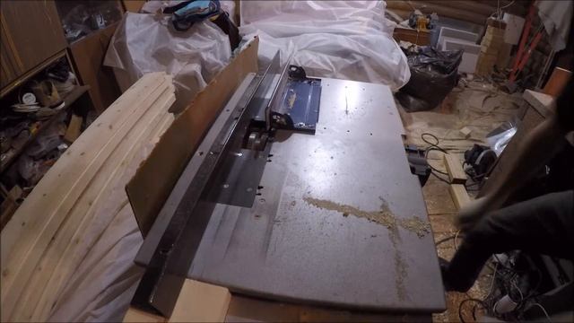 Фрезерование шип-паз своими руками. Половая доска на Мастер универсал 2500. смотреть онлайн