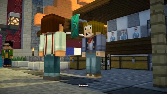 Minecraft: Story Mode Season 2 Episode 1 Gameplay - Hero in Residence part 1 Walkthrough [PS4 PRO] смотреть онлайн