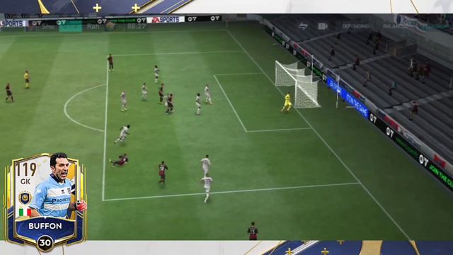 NO GLOVES!! 119 RATED G. BUFFON REVIEW • FIFA MOBILE 23 смотреть онлайн
