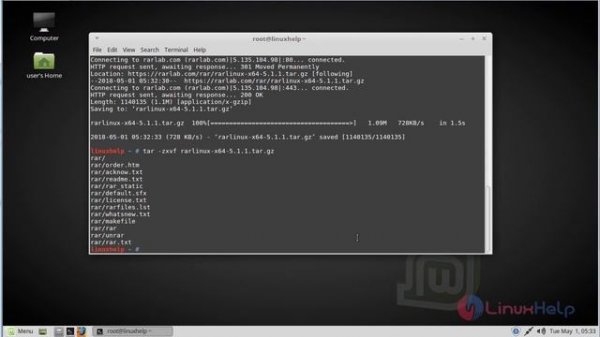How to install WinRAR 5.11 on Linux Mint 18.3