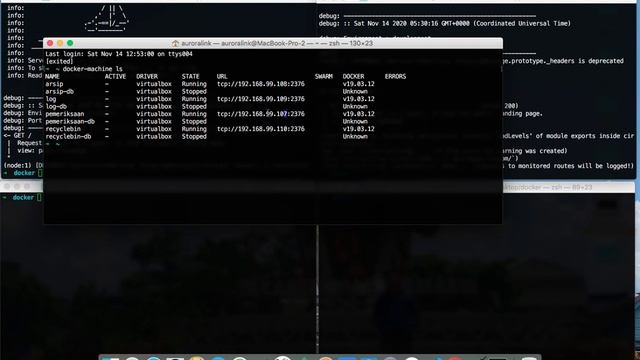 Simulation SailsJs On Docker Machine смотреть онлайн