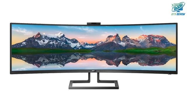 Philips Brilliance 499P9H 49'' SuperWide Curved Monitor | GTX Review смотреть онлайн