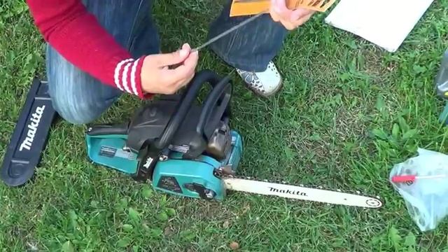 Обзор бензопилы Makita EA3201S. смотреть онлайн