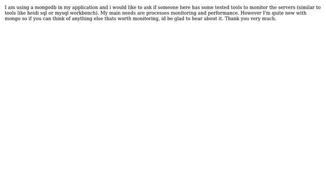 Databases: Mongodb monitoring смотреть онлайн