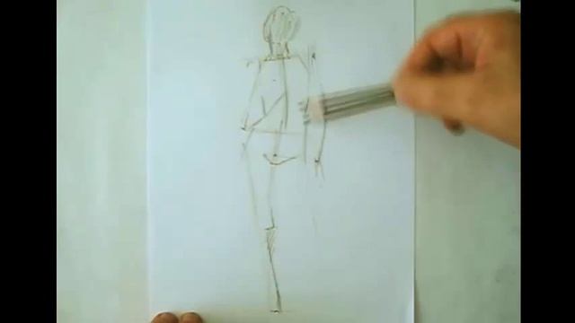 Рисование фигуры человека смотреть онлайн