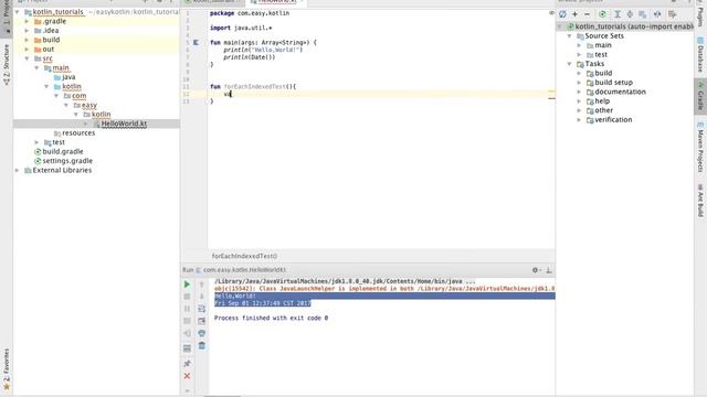2 forEachIndexed 带下标遍历 List 《Kotlin 极简教程 》Kotlin minimalist tutorial 中文图书，附精华视频教程 смотреть онлайн