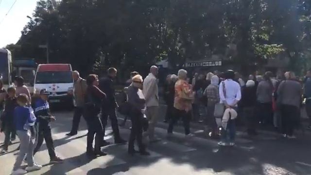 У Луцьку перекрили пр.Волі|Волинські новини смотреть онлайн