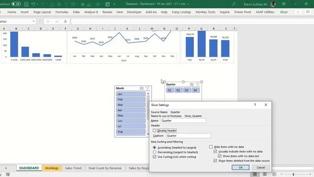35 - Dashboard Reporting in Excel with Tips - Module H - Bonus 1 - Dashboard Reporting in Excel смотреть онлайн