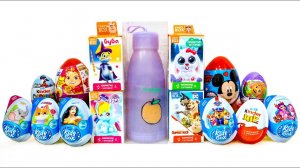 15 Киндер Сюрпризов МИКС Сказочный Патруль ЛЕДИБАГ Суперпитомцы ФИКСИКИ Кошечки Собачки ЭНЧАНТИМАЛС