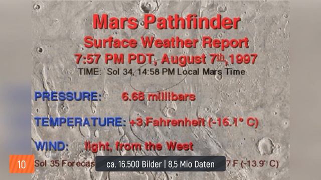 Erster Rover Einsatz auf dem Mars | Pathfinder mit Sojourner смотреть онлайн