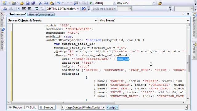 Lesson 11 (Part 2) - LINQ to NHibernate, jqGrid SubGrid and MVC смотреть онлайн