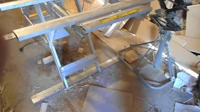 Складной стол для ГКЛ . Продолжение . смотреть онлайн