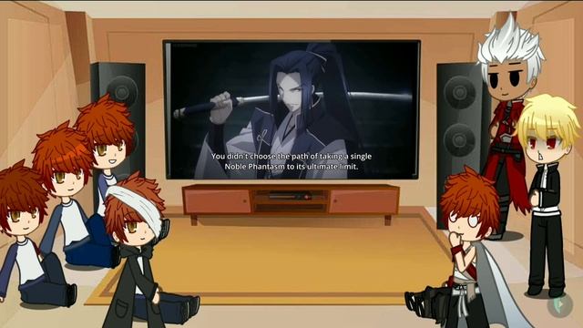 Fate/Stay Night react to TikToks part 2 | Different AU Shirou + Senji & more react смотреть онлайн