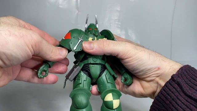 WarHammer 40 000 McFarlane Dark Angels Assault Intercessor Sergeant Figure Review en Español смотреть онлайн