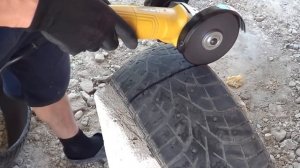 Садовые дорожки из старых автомобильных шин