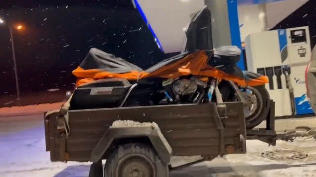 Забираю своего Кинга с сервиса. Harley Davidson Road King 1.23 смотреть онлайн