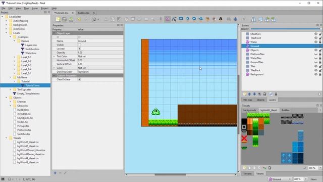 Creating your first map - Frog Hop Custom Levels Tutorial Part 2 смотреть онлайн