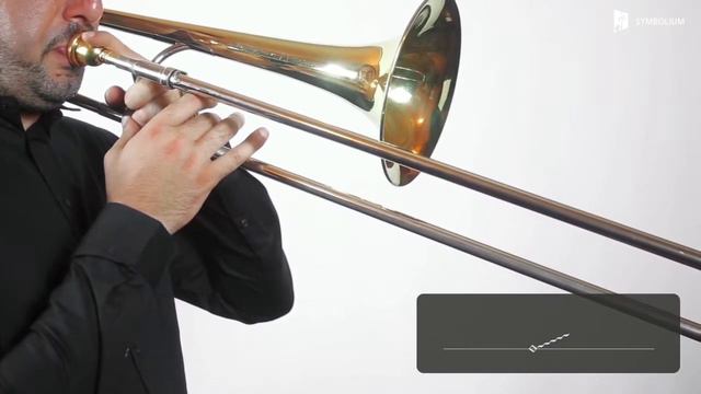 Extended Trombone Techniques - Buzz-breath sound glissando (upwards) смотреть онлайн