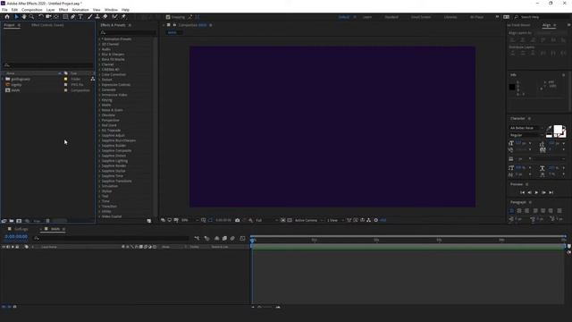 КАК сделать 3D ЛОГОТИП в After Effects. ДВА способа. Free Download смотреть онлайн