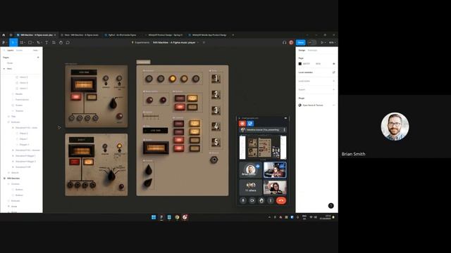 Building a Working Vintage Music Player In Figma смотреть онлайн