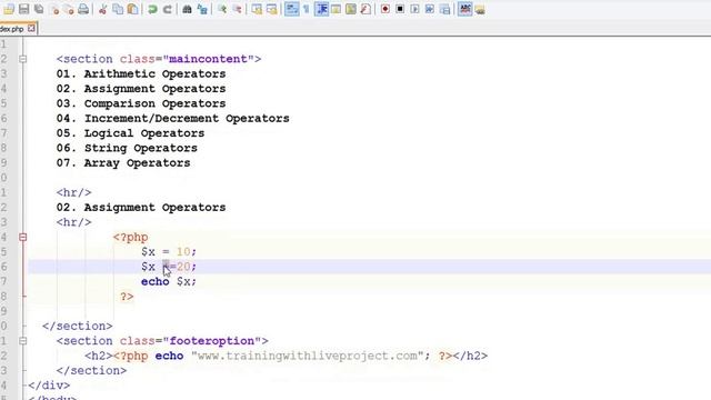 PHP Fundamentals Bangla Tutorial Part-10 (Assignment Operators) смотреть онлайн
