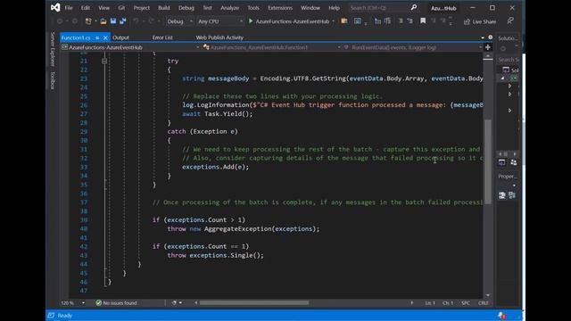 AZ-204 - Connect and Consume Services - Azure Event Hubs смотреть онлайн