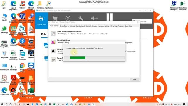 hp ink tank 315 - nozzle clogged cleaning смотреть онлайн