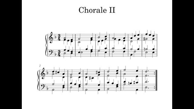 3 Chorales - Original Work смотреть онлайн