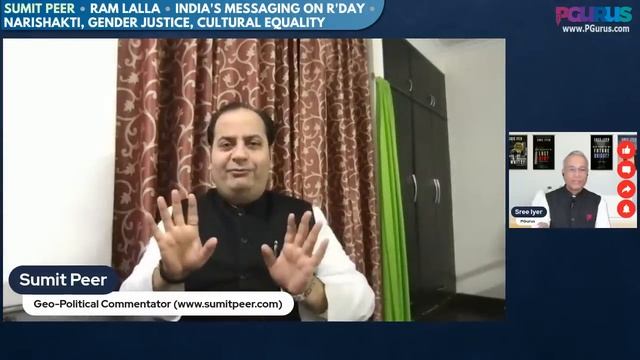Sumit Peer • Ram Lalla • India's Messaging On R'Day • Narishakti, Gender Justice, Cultural Equality