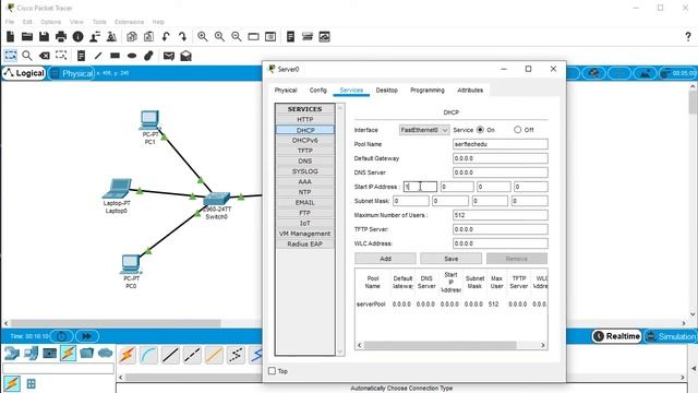 DHCP Server Configure in Cisco Packet Tracer 7.3 | Configure DHCP Server | 2020 (বাংলা) смотреть онлайн