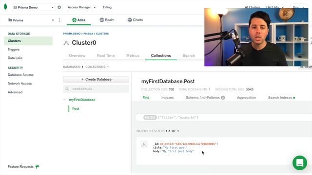 Using MongoDB with Prisma смотреть онлайн