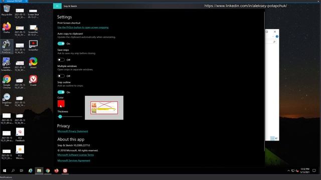 Windows Snip and Sketch the tools that's supposed to replace Snipping tool смотреть онлайн