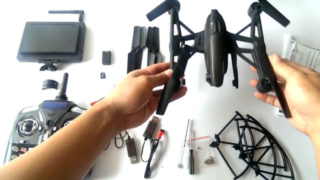 BADASS Drone - JXD 509G Review and test flight смотреть онлайн