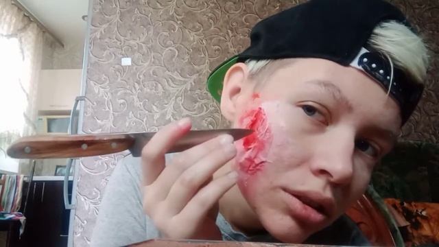 КАК СДЕЛАТЬ ГРИМ ЗОМБИ ИЗ ПОДРУЧНЫХ СРЕДСТВ смотреть онлайн
