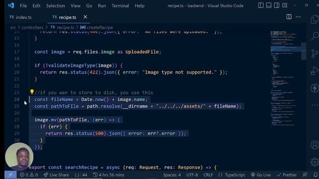 Food Recipe App using MERN Stack | #6 смотреть онлайн